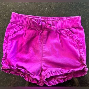 Jumping beans purple shorts 18m